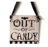 Halloween decoration hanging board