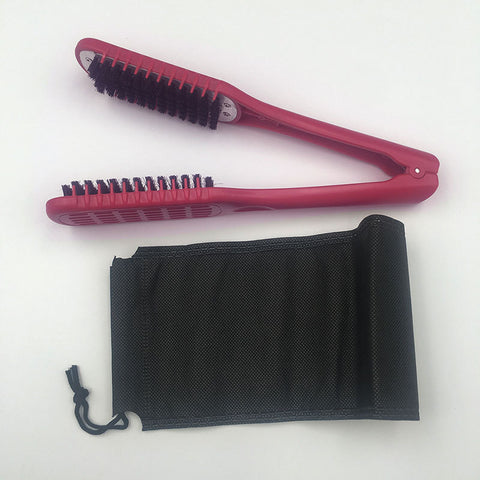 Hairdressing double side brush plywood pliers