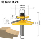 Woodworking cabinet door milling cutter