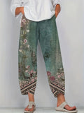 Bamboo Spring Loose Fashion Digital Printing Casual Summer Pants