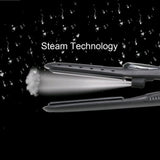 Steam hair straightener, straight roll dual-use atomizing splint, tourmaline ceramic perm