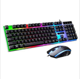 G21 Wired U U Mouse And Keyboard Set Suspended Lighting Mechanical Feel Game Mouse And Keyboard Set