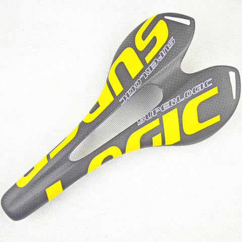 Carbon fiber bicycle saddle