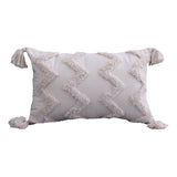 Tufted pillow cushion cover