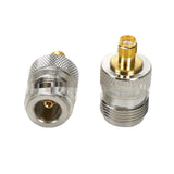 Pure Copper RF Converter Adapter N Female Connector To SMA Female Interface Female Connector