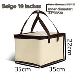 6-inch 8-inch 10-inch 12-inch Heightened Aluminum Foil Cake Insulation Bag Seafood Steak Takeaway Insulated Bag