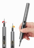 Transparent Gray Box Rechargeable Demounter Screwdriver Set