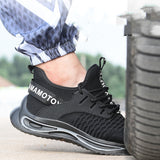 Ultra-light Steel Toe  Anti-piercing Work Shoes