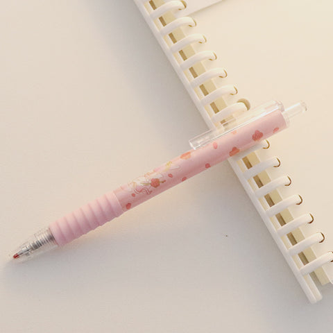 Cute Peach Press Gel Pen Korean Stationery Kawaii Gel Ink Rollerball Pens