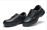 Antiskid and wear-resistant safety protection of Baotou working shoes safety shoes in summer