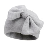 Newborn Fetal Cap Baby Bow Sleeve Cap Fashionable Warm Toddler Gloves Plus Tire Cap