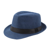 Fashion Personality Linen Top Hat Men