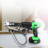 Electric chain with screw gun