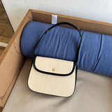 Elegant Canvas New Early Autumn New Versatile Crossbody Women's Bag