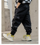 Drawstring Zipper Children's Casual Pants