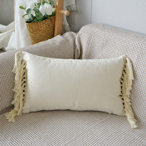 Home Fashion Boho Ethnic Tufted Pillowcase