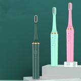 Electric Toothbrush Adult Waterproof Automatic Tooth Brushing Device Soft Sonic Couple Electric Toothbrush Rechargeable