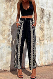 Summer Street Hipster Women's Printed Harem Pants Mid-waist Casual Pants