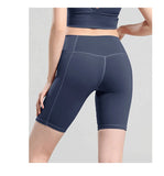 High waist hip shaping yoga shorts