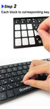 Notebook Keyboard Stickers Russian Keyboard Stickers