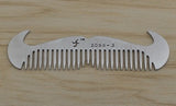 Stainless Steel Beard & Hair Combs