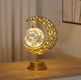 LED Modeling Lamp Creative Personality Iron Moon