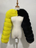 Women's Fur Shawl Coat