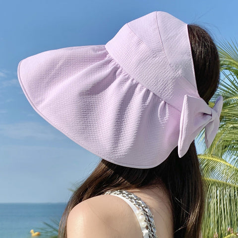 Air Top Big Brim Sun Hat UV Protection Vinyl Sun Protective