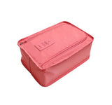 Travel Storage Bag Nylon Portable Waterproof Organizer Bags Shoes Sorting Pouch 6 Colors Organizer