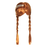 Halloween Masquerade Headdress Wave Brown Wig