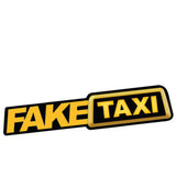 Fake Taxi Drifting Sign Funny Car Sticker