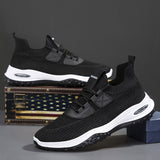 Flyknit Breathable Low Top Sports Outdoor Casual Running Tourism Flat Shoes