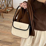 Elegant Canvas New Early Autumn New Versatile Crossbody Women's Bag