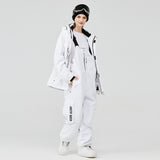 Men's And Women's Winter Outdoors Veneer Double Board Ski Suit