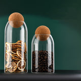 Cork Sealed Display Glass Bottle