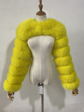 Women's Fur Shawl Coat