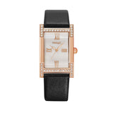 British Retro Square Plate Watch Female Simple Student Korean Version