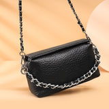 Fashion Headlayer Cowhide Single Shoulder Crossbody Bag