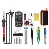 Constant Temperature Electric Soldering Iron Set Adjustable Temperature 60W Digital Display Internal Heat Welding