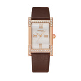 British Retro Square Plate Watch Female Simple Student Korean Version