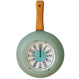 Personalized Pan Wall Clock Kitchen Silent