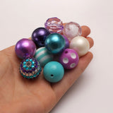 Mermaid Colored 20MM Acrylic Large Beads