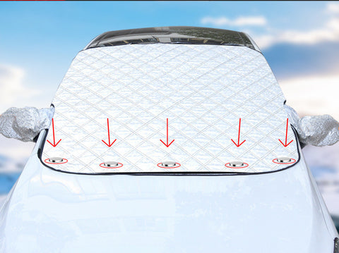 Magnetic Anti-frost And Anti-freeze Snow Cover For Automobile Snow Gear In Winter