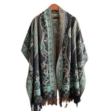 Women's Retro National Fashion Jacquard Artificial Cashmere Scarf