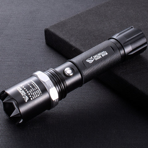 Aluminum Alloy Rechargeable Focusing LED Flashlight