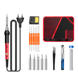 Constant Temperature Electric Soldering Iron Set Adjustable Temperature 60W Digital Display Internal Heat Welding