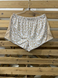 Women's Leopard Print Stitching Shorts