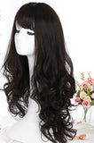 Long Curly Hair Wig Sheath