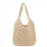 Straw Bag Women's Seaside Vacation Beach Shoulder Bag