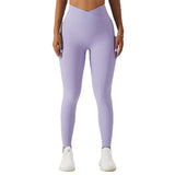 Thread Pocket High Waist Fitness Skinny Peach Hip Lifting Running Workout Pants